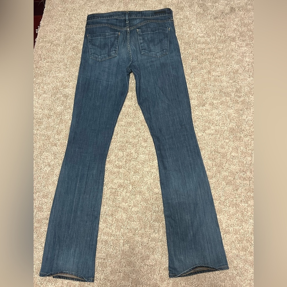 Citizens Of Humanity Women's Dark Blue Flare Jeans - Picture 6 of 10
